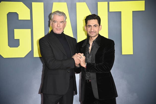 UK Gala Screening of Giant at PictureHouse Central in London, UK, 7 January 2026 Pierce Brosnan and Amir El-Masry attend the UK gala screening of Giant at PictureHouse Central in London, UK, 7 January 2026, Credit:Justin Ng Avalon United Kingdom, London  Copyright: xJustinxNgx xAvalonx 1064050256