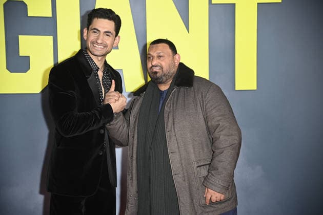 UK Gala Screening of Giant at PictureHouse Central in London, UK, 7 January 2026 Amir El-Masry and Naseem Hamed aka Prince Naseem attend the UK gala screening of Giant at PictureHouse Central in London, UK, 7 January 2026, Credit:Justin Ng Avalon United Kingdom, London  Copyright: xJustinxNgx xAvalonx 1064050273