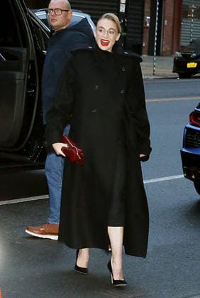 NEW YORK, NY - JANUARY 7: Sophie Turner seen at CBS Mornings on January 7, 2026 in New York City. Copyright: xRWx