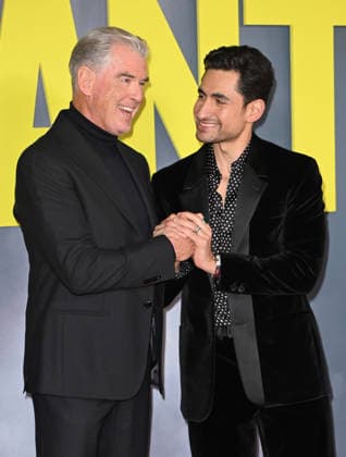 Celebrities attend the ˜Giant™ UK Gala Screening at Picturehouse Central in London Featuring: Pierce Brosnan, Amir El-Masry Where: London, United Kingdom When: 07 Jan 2026 Credit: Cover Images EDITORIAL USE ONLY. NOT FOR USE BY NEWSPAPERS BASED IN THE UK. Copyright: xx coverimg55366930