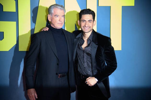 Giant UK Gala Screening Arrivals at Picturehouse Central, London, UK - 7 January 2026 Pierce Brosnan and Amir El-Masry attends The Giant UK Gala Screening at Picturehouse Central, London, England, UK on Wednesday 7 January, 2026., Credit:Justin Ng Avalon UK, England, London, Picturehouse Central Copyright: xJustinxNgx xAvalonx 1064088731