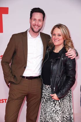 Sven Kroll, Lisa Feller bei der Weltpremiere des Kinofilms EXTRAWURST im Lichtburg Kino in Essen am 07.01.2026