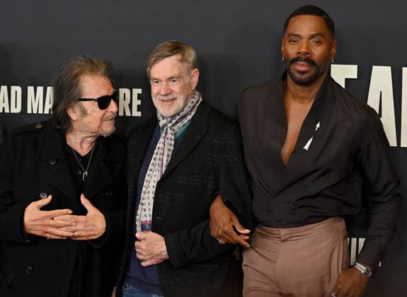 ˜Dead Man™s Wire™ Los Angeles Screening Al Pacino, Gus Van Sant and Colman Domingo arriving at the Los Angeles screening of Dead Man™s Wire? held at AMC The Grove 14 on January 7, 2026 in Los Angeles, Ca. Los Angeles Barker Hanger California USA Copyright: xTammiexArroyox xAFF-USA.comx