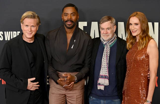 ˜Dead Man™s Wire™ Los Angeles Screening Cary Elwes, Colman Domingo, Gus Van Sant and Kelly Lynch arriving at the Los Angeles screening of Dead Man™s Wire held at AMC The Grove 14 on January 7, 2026 in Los Angeles, Ca. Los Angeles Barker Hanger California USA Copyright: xTammiexArroyox xAFF-USA.comx