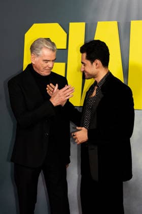 GIANT PREMIERE, London, 7 January 2026 Pierce Brosnan and Amir El-Masry attend the Giant premiere at Picturehouse Central in London on 7th January 2026, Credit:Avalon  Copyright: xAvalonx 1064101970