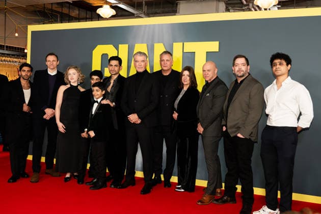 GIANT PREMIERE, London, 7 January 2026 The cast of Giant attend the premiere at Picturehouse Central in London on 7th January 2026, Credit:Avalon  Copyright: xAvalonx 1064102107