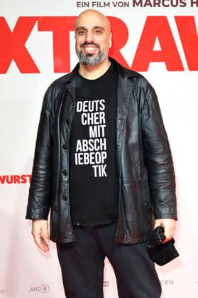 Abdelkarim bei der Weltpremiere des Kinofilms Extrawurst in der Lichtburg. Essen, 07.01.2026