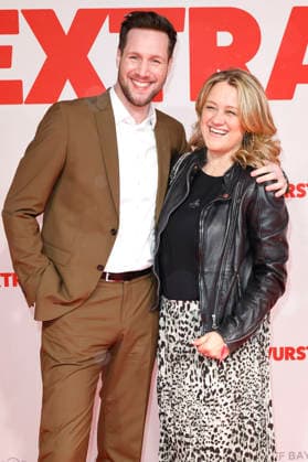 Sven Kroll und Lisa Feller bei der Weltpremiere des Kinofilms Extrawurst in der Lichtburg. Essen, 07.01.2026