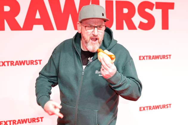 Markus Grimm bei der Weltpremiere des Kinofilms Extrawurst in der Lichtburg. Essen, 07.01.2026