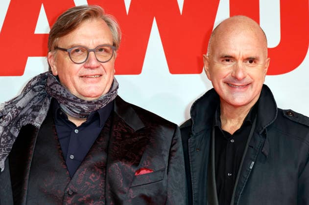 Hape Kerkeling und Christoph Maria Herbst bei der Weltpremiere des Kinofilms Extrawurst in der Lichtburg. Essen, 07.01.2026