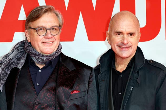 Hape Kerkeling und Christoph Maria Herbst bei der Weltpremiere des Kinofilms Extrawurst in der Lichtburg. Essen, 07.01.2026
