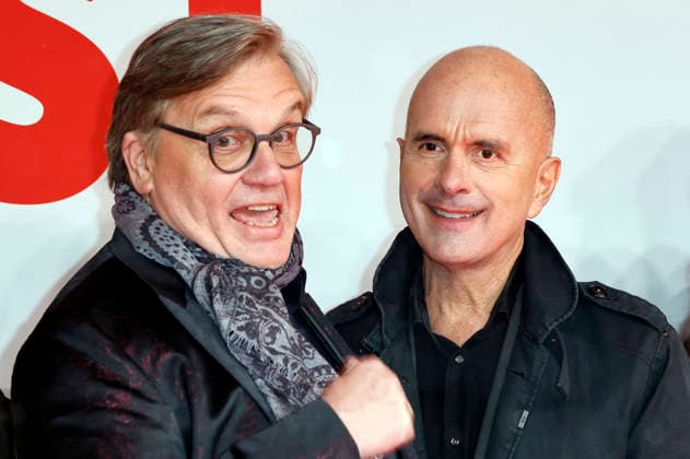 Hape Kerkeling und Christoph Maria Herbst bei der Weltpremiere des Kinofilms Extrawurst in der Lichtburg. Essen, 07.01.2026