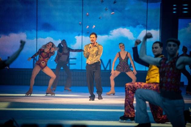 07.01.2026 xesx Frankfurt am Main, Festhalle Eisshow Holiday on Ice Cinema of Dreams Frankfurt-Premiere mit Gaststar Max Giesinger