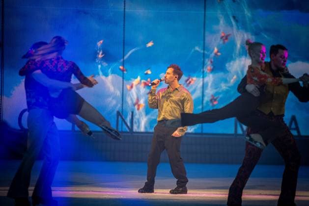 07.01.2026 xesx Frankfurt am Main, Festhalle Eisshow Holiday on Ice Cinema of Dreams Frankfurt-Premiere mit Gaststar Max Giesinger