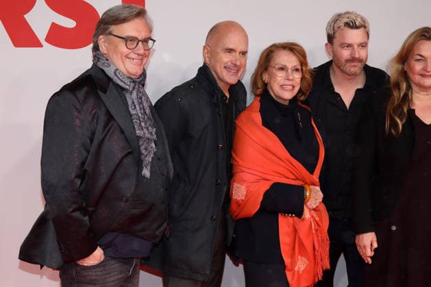 Weltpremiere von Extrawurst in Essen Essen, 07.01.2026 Gaby Dohm, Hape Kerkeling, Christoph Maria Herbst und Friedrich Mücke bei der Weltpremiere von Extrawurst n der Lichtburg in Essen NRW Deutschland Copyright: xMatthiasxGränzdörferx
