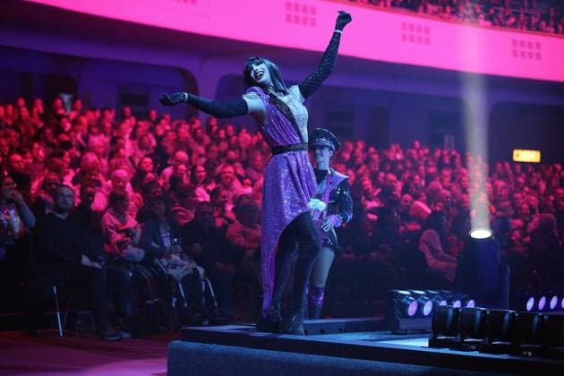 07.01.2026 xmgoodx Frankfurt am Main, Festhalle Eisshow Holiday on Ice Cinema of Dreams grandiose Show mit spektakulären Stunts, Akrobatik & Weltklasse-Eiskunstlauf.