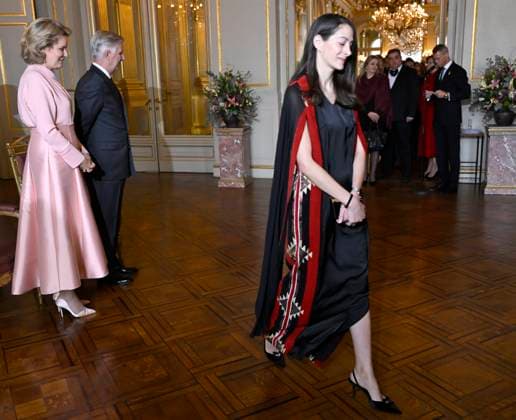 King Philippe and Queen Mathilde meet diplomats 08 01 2026 BRUSSELS, BELGIUM - JANUARY 08 : At the beginning of 2026, King Philippe and Queen Mathilde meet diplomats on January 8, 2026 in Brussels, Belgium, 08 01 2026 Brussels Belgium  Copyright: xDidierxLebrunx