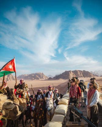 07-01-2026 Jordan Queen Rania and Princess Salma visited Wadi Rum in Jordan.  Copyright: xPPEx
