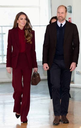 . 08 01 2026. London, United Kingdom. Prince William and Kate Middleton, the Prince and Princess of Wales, during a visit to Charing Cross Hospital in London.  xPoolx xi-Imagesx IIM-26493-0001