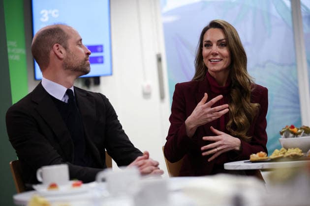 . 08 01 2026. London, United Kingdom. Prince William and Kate Middleton, the Prince and Princess of Wales, during a visit to Charing Cross Hospital in London.  xPoolx xi-Imagesx IIM-26493-0003