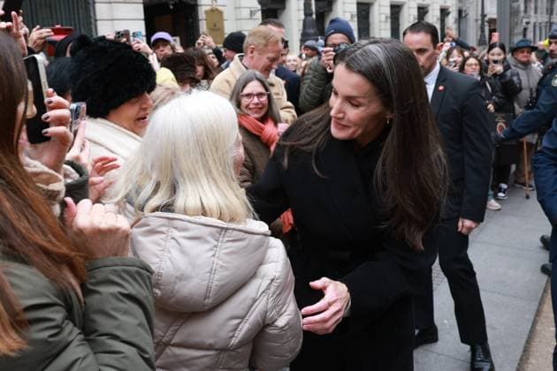 08-01-2026 Madrid Queen Letizia during the 23rd presentation of the El Mundo international journalism awards at the royal academy of fine arts of San Fernando in Madrid. Â  Copyright: xPPEx