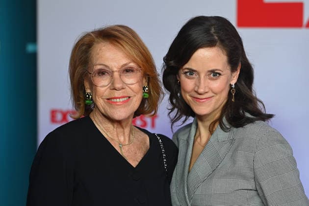 v.li: Gaby DOHM (Schauspielerin), Anja KNAUER (Schauspielerin), Premiere EXTRAWURST am 08.01.2026 im Mathaeser Kino in Muenchen.