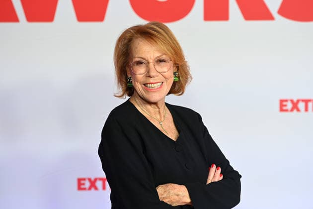 Gaby DOHM (Schauspielerin), Einzelbild,angeschnittenes Einzelmotiv,Halbfigur,halbe Figur, Premiere EXTRAWURST am 08.01.2026 im Mathaeser Kino in Muenchen.