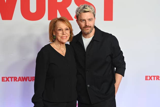 Friedrich MUECKE (Schauspieler), Gaby DOHM (Schauspielerin), Premiere EXTRAWURST am 08.01.2026 im Mathaeser Kino in Muenchen.