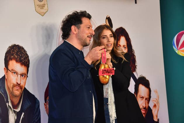 Fahri Yardim und Cathy Hummels Premiere Extrawurst Mathäser Filmpalast München 08. Januar 2026