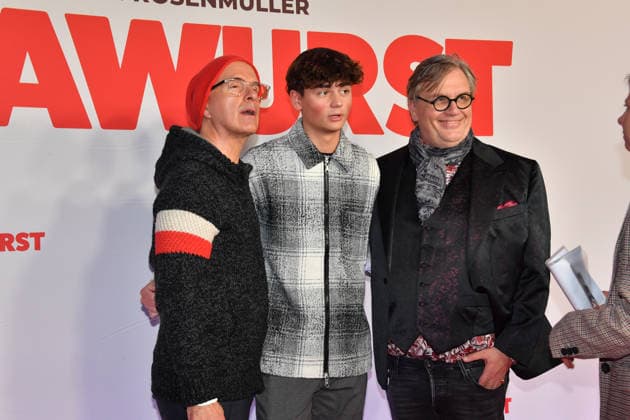 Christoph Maria Herbst und Hape Kerkeling Premiere Extrawurst Mathäser Filmpalast München 08. Januar 2026