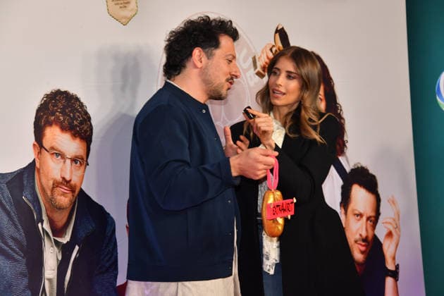 Fahri Yardim und Cathy Hummels Premiere Extrawurst Mathäser Filmpalast München 08. Januar 2026