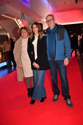 Cathy Hummels mit ihren Eltern Premiere Extrawurst Mathäser Filmpalast München 08. Januar 2026