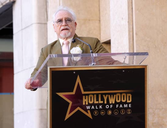 Brian Cox attends an unveiling ceremony honoring Alan Cumming with the 2,832nd star on the Hollywood Walk of Fame in Los Angeles on Thursday, January 08, 2026.  LAP20260108850 GREGxGRUDT