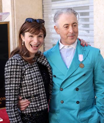 Dylan Mulvaney and Alan Cumming attend an unveiling ceremony honoring Alan Cumming with the 2,832nd star on the Hollywood Walk of Fame in Los Angeles on Thursday, January 08, 2026.  LAP20260108854 GREGxGRUDT
