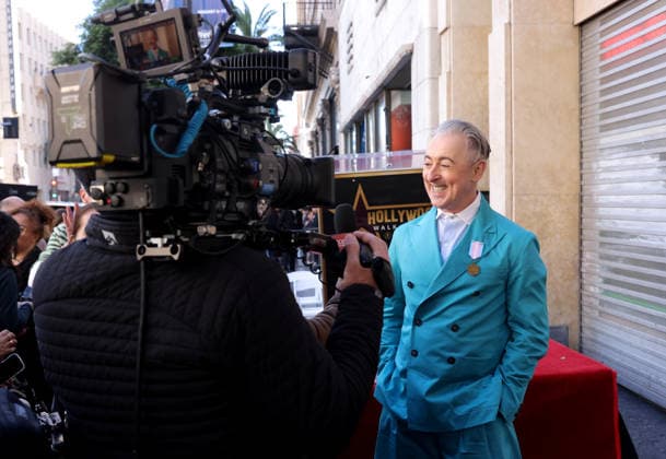 Alan Cumming attends an unveiling ceremony honoring Alan Cumming with the 2,832nd star on the Hollywood Walk of Fame in Los Angeles on Thursday, January 08, 2026.  LAP20260108889 GREGxGRUDT
