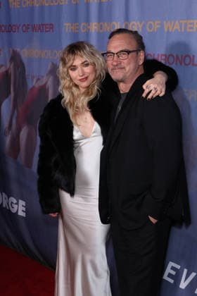 The Chronology of Water Los Angeles premiere, 2220 Arts + Archives, Los Angeles, USA, 08 January 2026 Imogen Poots and Jim Belushi at the Los Angeles premiere of The Chronology of Water, 2220 Arts + Archives, Los Angeles, USA, 08 January 2026., Credit:Xavier Collin Image Press Agency Avalon USA, Los Angeles Copyright: xXavierxCollin ImagexPressxAgencyx xAvalonx 1064409124