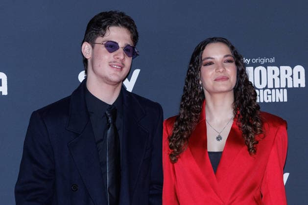 News - Photocall - GOMORRA, LE ORIGINI Luca Lubrano and Tullia Venezia attend the photocall of the movie GOMORRA, LE ORIGINI on january 08, 2026 at Cinema The Space Moderno, Rome, Italy Rome Cinema The Space Moderno Italy Copyright: xEmanuelaxVertollix xLiveMediax LPN_2225847