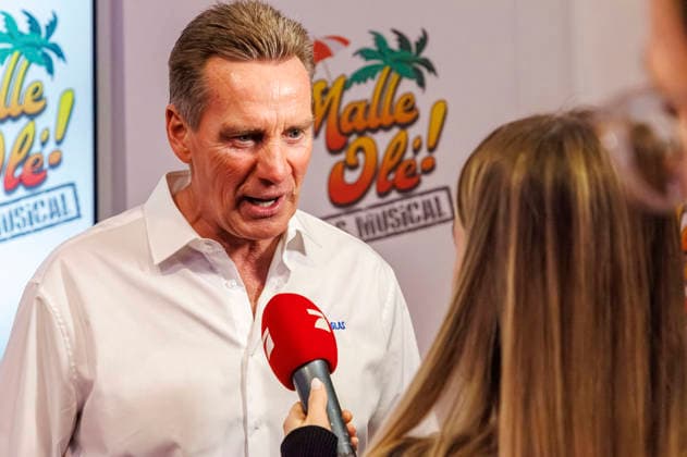 Jürgen Milski bei der Weltpremiere des Musicals Malle OlÃ - das Musical, das ballert im Theater am Marientor. Duisburg, 08.01.2026