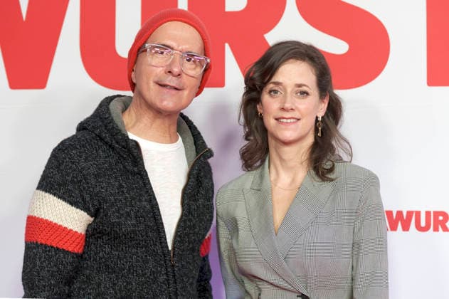 Christoph Maria Herbst und Anja Knauer bei der Premiere des Kinofilms Extrawurst im Mathäser Filmpalast. München, 08.01.2026