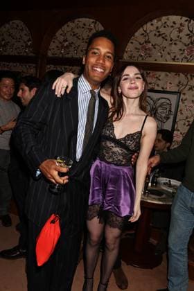 Industry season 4 Tastemaker event after party at Cafe Zaffri Featuring: Mickey Down and Kiernan Shipka Where: New York, New York, United States When: 08 Jan 2026 Credit: Dave Allocca Starpix INSTARimages EDITORIAL USE ONLY. NOT FOR USE BY NEWSPAPERS BASED IN THE UK. Copyright: xx instar55369802