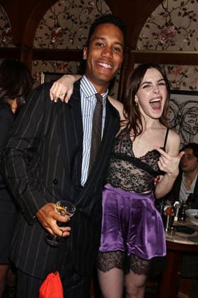 Industry season 4 Tastemaker event after party at Cafe Zaffri Featuring: Mickey Down and Kiernan Shipka Where: New York, New York, United States When: 08 Jan 2026 Credit: Dave Allocca Starpix INSTARimages EDITORIAL USE ONLY. NOT FOR USE BY NEWSPAPERS BASED IN THE UK. Copyright: xx instar55369803