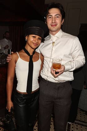 Industry season 4 Tastemaker event after party at Cafe Zaffri Featuring: Myha La and Hudson Williams Where: New York, New York, United States When: 08 Jan 2026 Credit: Dave Allocca Starpix INSTARimages EDITORIAL USE ONLY. NOT FOR USE BY NEWSPAPERS BASED IN THE UK. Copyright: xx instar55369813