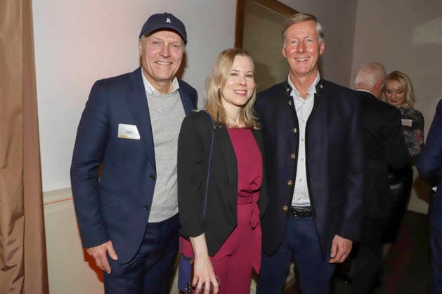 abb: Joja Wendt, Julia Ruhs, Dr. Harald Vogelsang zu Gast beim 31.Blankeneser Neujahrsempfang im Hotel Suellberg am 08.01.2026 in Hamburg Hamburg Deutschland