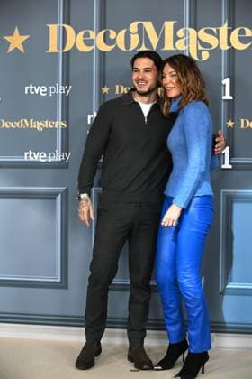 RTVE presents Decomasters I D Carlo Costanzia and Mar Flores during the presentation of Decomasters at Gran Vía Venue, on January 09, 2026, in Madrid Spain DECOMASTERS PRORGRAM FAMOUS TELEVISION DECORATION José Madrid Madrid Madrid Spain  Copyright: xJosÃ xOlivax 7206483
