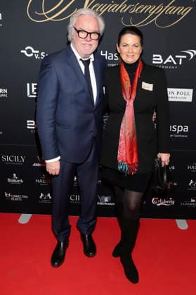 Klaus Schümann und Britta Schümann beim 31. Blankeneser Neujahrsempfang im Hotel Süllberg. Hamburg, 08.01.2026