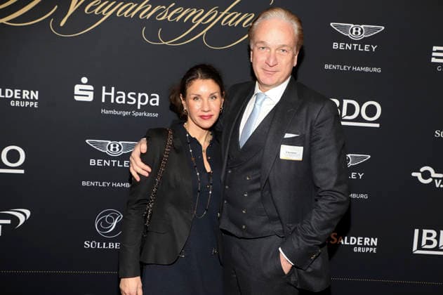 Mona Bremer und Henrik Bremer beim 31. Blankeneser Neujahrsempfang im Hotel Süllberg. Hamburg, 08.01.2026