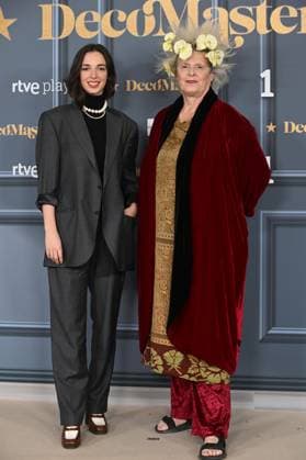 RTVE presents Decomasters I D Palito and Lucía Dominguín during the presentation of Decomasters at Gran Vía Venue, January 9, 2026, in Madrid Spain DECOMASTERS FAMOUS TELEVISION PROGRAM DECORACIÓN José Madrid Madrid Madrid Espana  Copyright: xJosÃ xOlivax 7206539