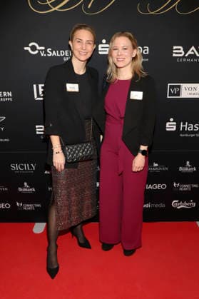Nathalie Dunger und Julia Ruhs beim 31. Blankeneser Neujahrsempfang im Hotel Süllberg. Hamburg, 08.01.2026