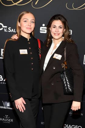 Amelie Sprenger und Anna Wilckens beim 31. Blankeneser Neujahrsempfang im Hotel Süllberg. Hamburg, 08.01.2026