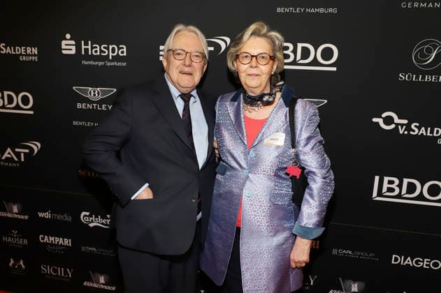 Howard Kroch und Gabriele Kroch beim 31. Blankeneser Neujahrsempfang im Hotel Süllberg. Hamburg, 08.01.2026
